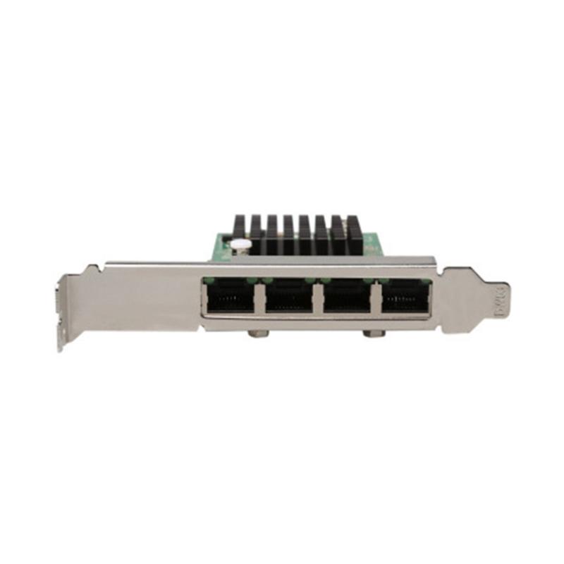 4 Ports PCIe 4 for  I350-T4 Chip 10/100/1000Mbps Lan Card Four Port Server Gigabit  Card PCIe thernet