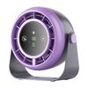100 Speeds Digital Display Quiet Table Fan Low Noise Desktop High Speed Fan Portable Air Coolers Tool for Office Home