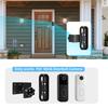 A25F-For Blink 2Nd Gen Adjustable Angle Mount Doorbell Doorbell Bracket 45°-135° Adjustable