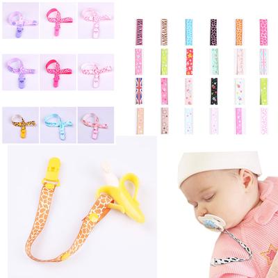 Cartoon Baby Dummy Pacifier Soother Nipple Chain Clip Buckle Dummy Holder TOVG