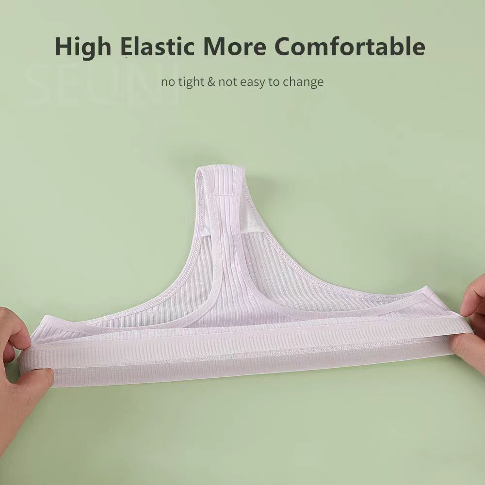 5 Pieces Pure Cotton Sexy Thong Women's Low Waist Women's Comfortable and Breathable T-shaped Underwear Women's Thong Underwear