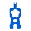 Multifunctional Valves Cores Disassembly Installation Tool Portable Bicycles Valves Wrench Road Bike Valves Removal Wrench