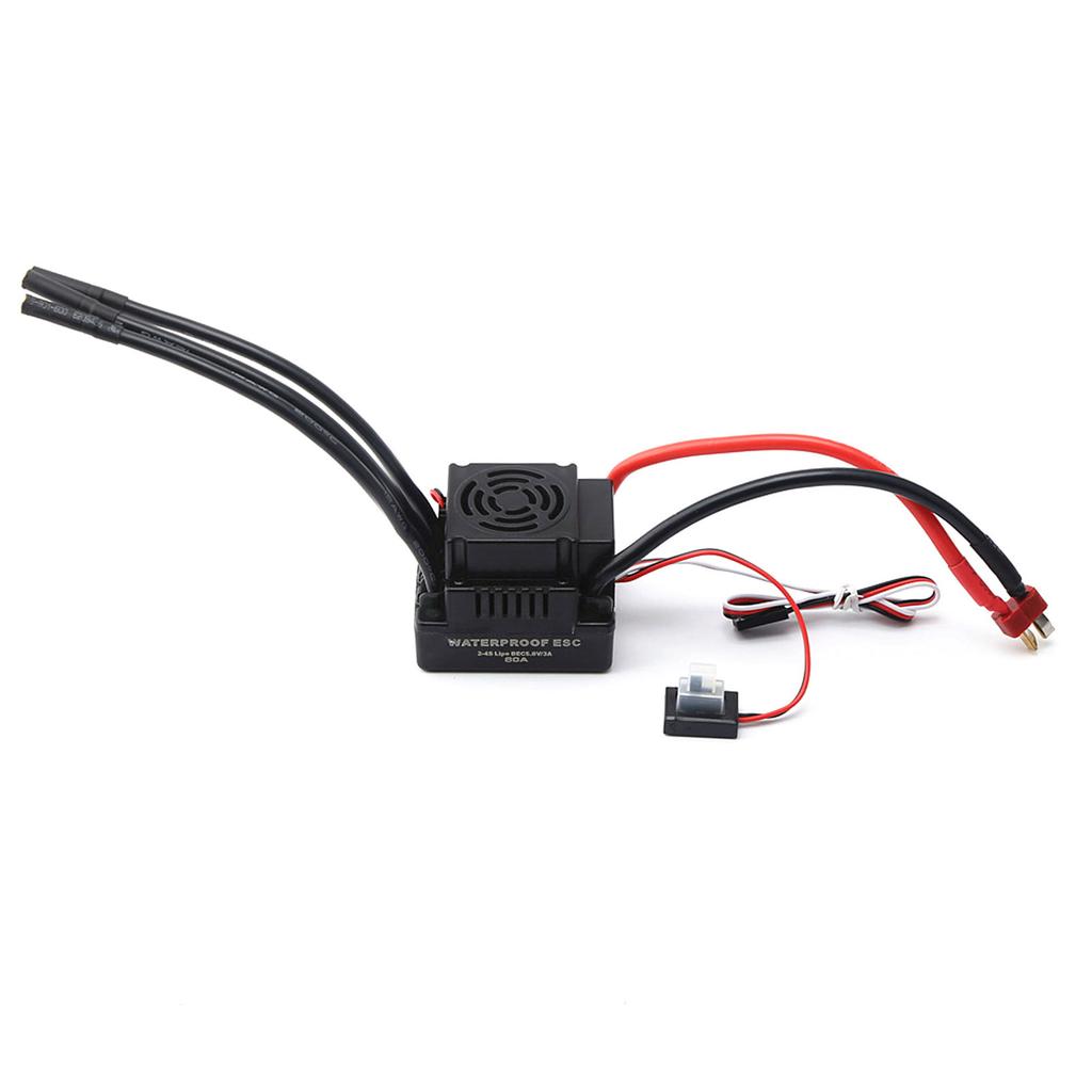 120A Brushless 2-4S ESC with BEC for 1:8 1:10   RC Car Short Truck   Crawler