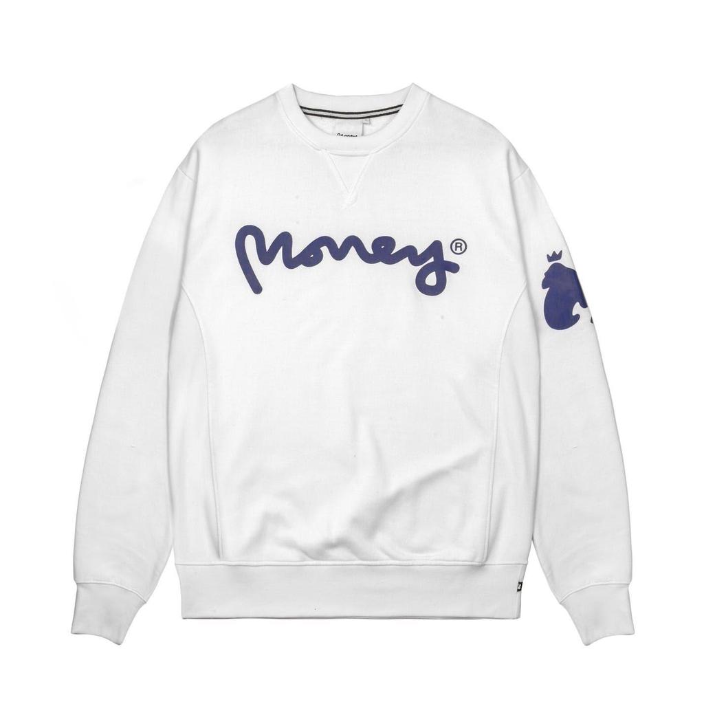 Money Unisex Adult Ape Knitted Logo Long-Sleeved Sweatshirt