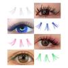 140 PCS Mixed Colors Colored Lashes Extensions Individual DIY Lashes Cluster Eyelashes  Women