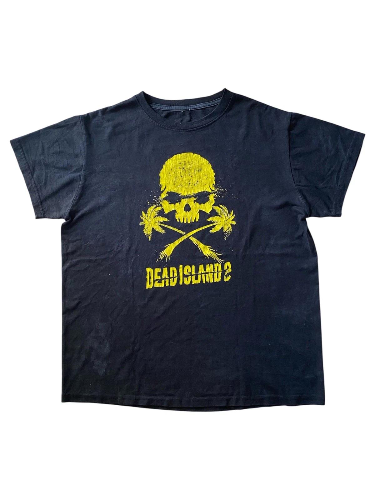 Видеоигра Dead Island 2 Промо Большая Редкая Черная 100% Хлопок Футболка Мужские Футболки Топ GameStop XL