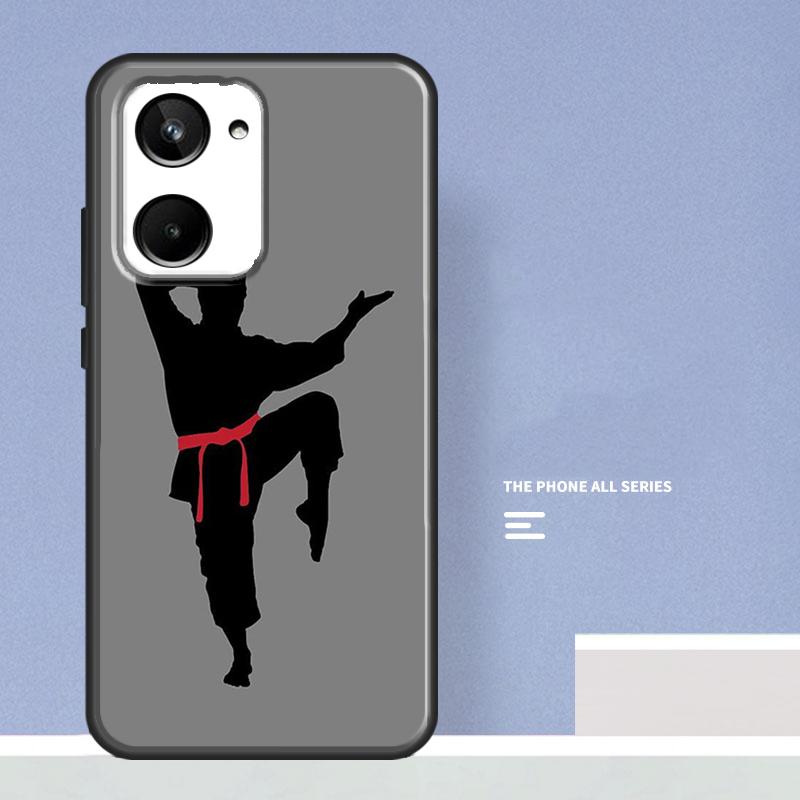 Kung Fu Taekwondo Karate Case For Realme GT Neo 5 2 3 GT3 8 9 10 Pro Plus C11 C15 C21 C30 C31 C35 C33 C55 C25s C21Y
