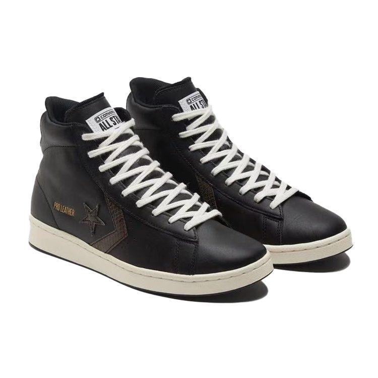 Converse Snake Print Pro Leather 'Black Creamwhite' 170496C