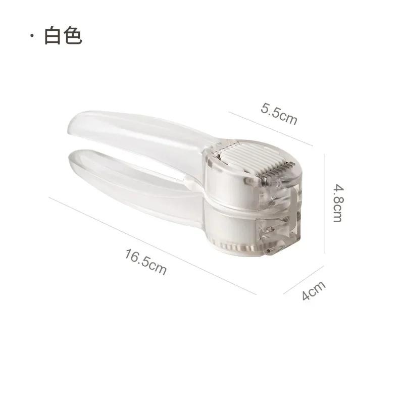Household manual garlic press creative multi-purpose double-sided garlic slicer kitchen garlic puree small tools wholesale