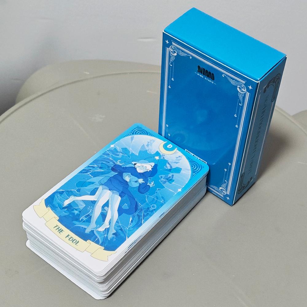 10.3*6cm Sea in Moonlight Tarot | New Moon Tarot Deck, 78 Cards, Underwater Mermaid Art Tarot, Classic Rider Waite System