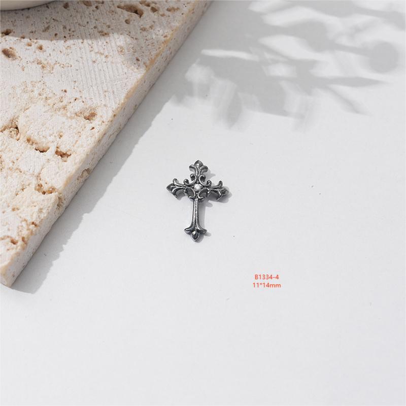 

LZ19 Елегантні Темні Барокові Циркон Аксесуари для Нейл-арту