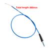For Yamaha Kawasaki KTM Honda Suzuki Dirt Bike Universal Motorcycle Accelerator 980mm 1080mm Straight Connection Throttle Cable