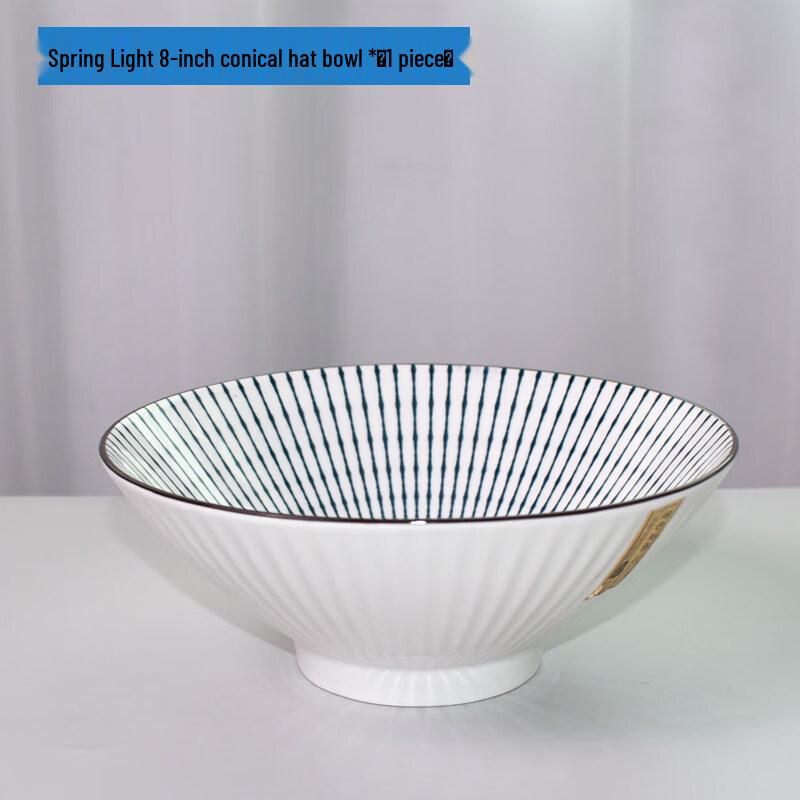 

4-Piece Japanese Ceramic Douli Ramen Bowl Set