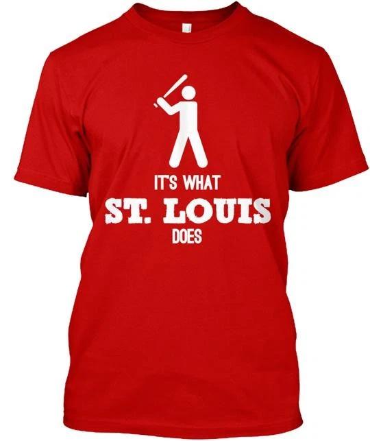 St Louis Baseball TTshirt Made in the USA Size S to 5XL M