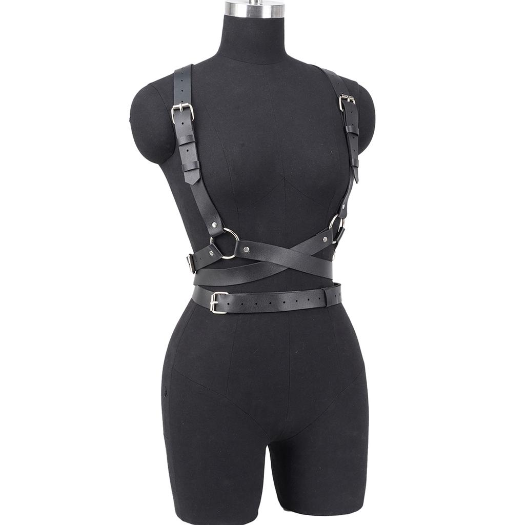 Women Fashion Belt Punk Rock Belt Corset Harness Suspenders for Women Bondage Belt Decorative Belt Gothic Clothing Accessories