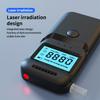 Alcohol Detector Portable Digital Alcohol Breath Tester LCD Display Breathalyzer for Drunk Driving Test Use with 5 Mouthpieces