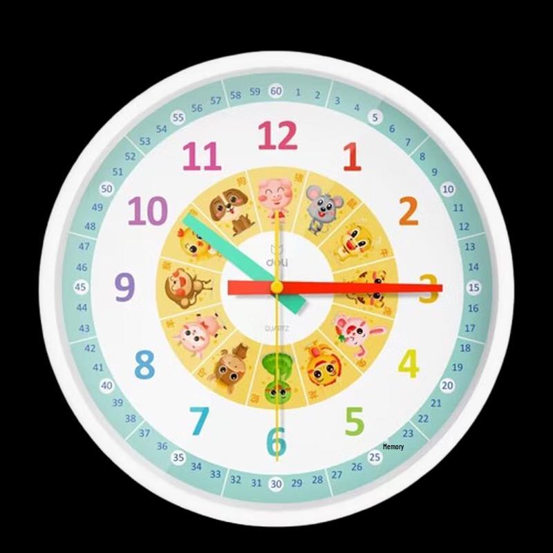 Deli Chinese Zodiac Animal Wall Clock