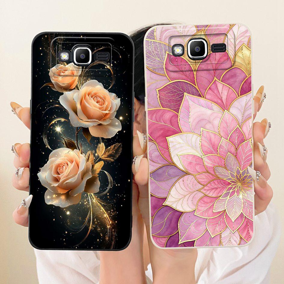 For Samsung Galaxy J2 Prime Case Cute Cartoon Cat Shockproof Silicone Soft Cover For Samsung J5 Prime On5 2016 G570 G570F Fundas