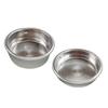 New Stainless Steel Double Layer Coffee Filter Basket Coffee Machine Accessories Powder Basket Coffee Filter Bowl For 51mm