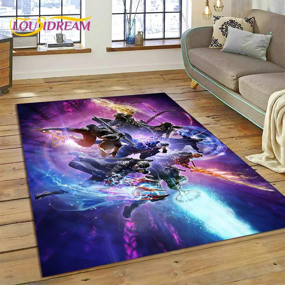 DMC Game 3D D-Devil May Cry cartoon Rug Carpet for Living Room Bedroom Home Decor,Floor Mat Non-slip Decoration for Sofa Doormat