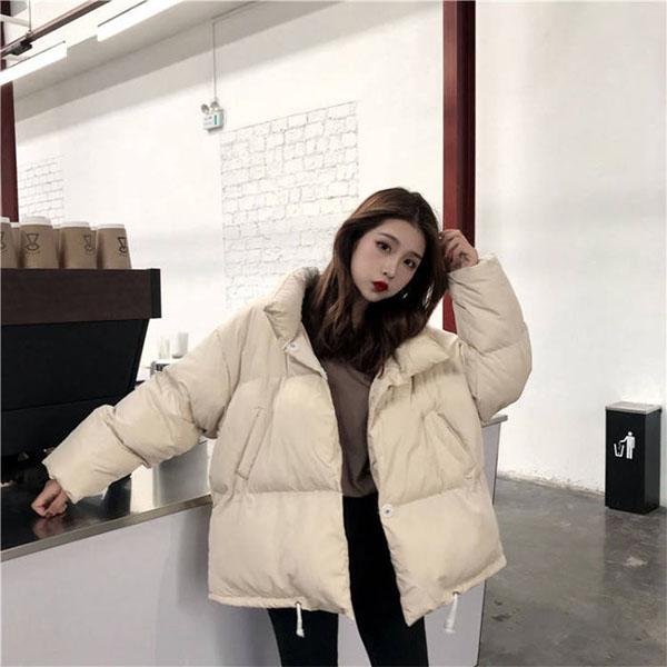 Winter Down Padded Jacket Short All-match Padded Jacket Student Thick Winter Loose Coat