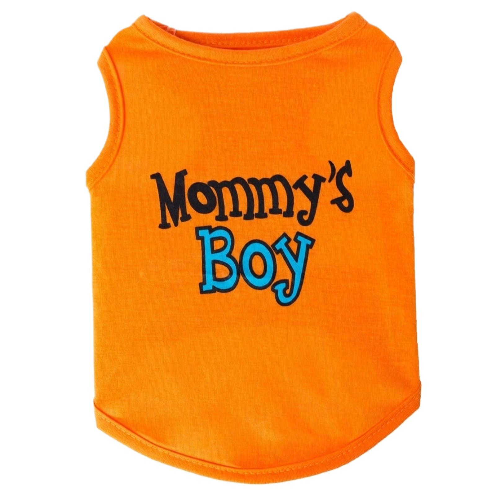 

Dog Clothes, Pet Clothes, Mom s Son, Puppy Vest XS оранжевый