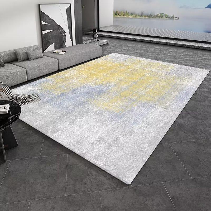 Modern Abstract Carpets for Living Room Elastic Design Large Area Rugs Sofa Chair Floor Mat Decoration Bedroom Carpet Non-Slip