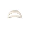 Safe Elastic Plastic Hair Claw Creative Solid Color Shark Clip Fashion Silicone Shark Clip  Daily