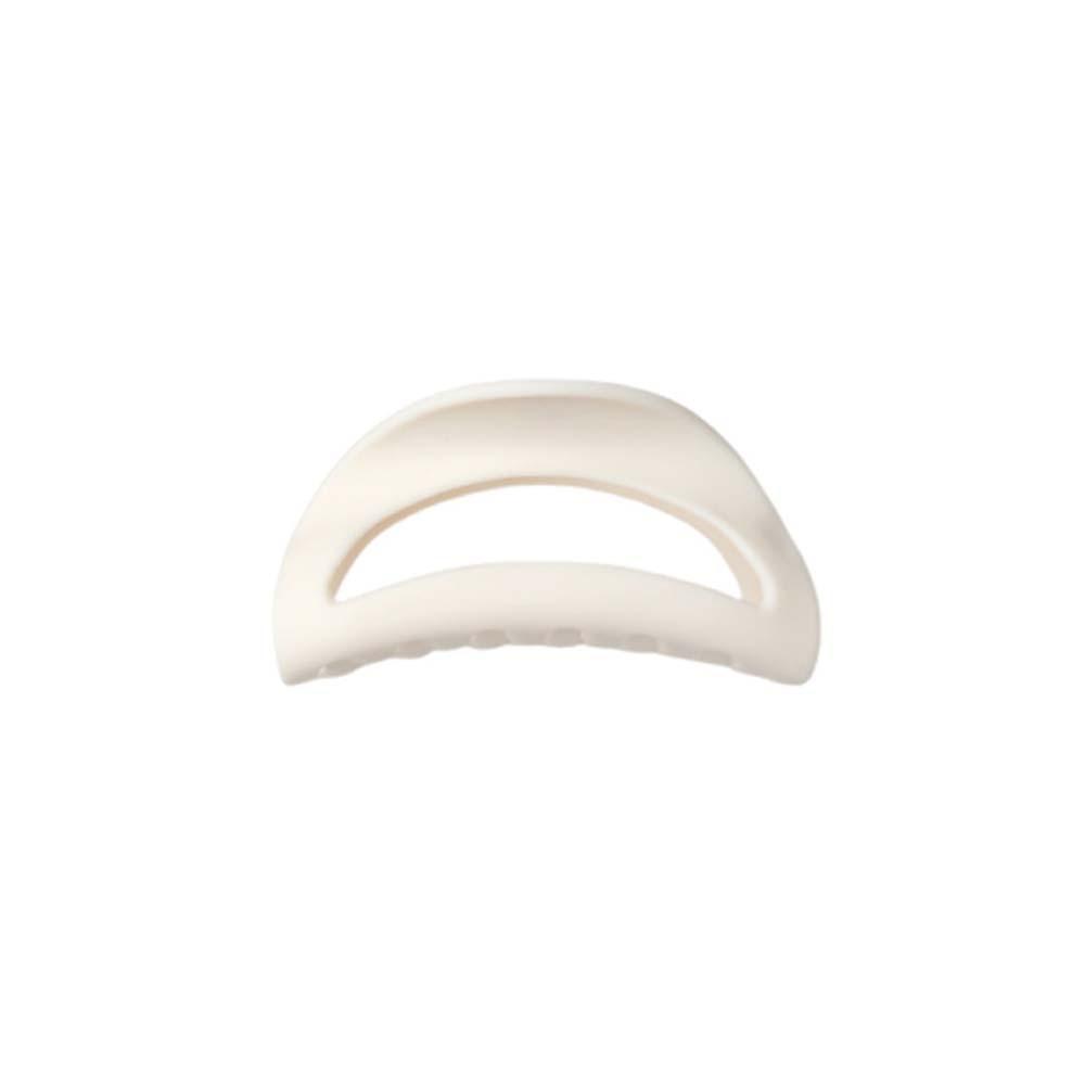 Safe Elastic Plastic Hair Claw Creative Solid Color Shark Clip Fashion Silicone Shark Clip  Daily