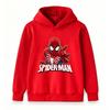 Kids Boys Girls Casual Pullover Hoodie, Cool Spider Graphic Printed Long Sleeve Soft Hooded Sweatshirt for Daily Wear Outdoor Activities Autumn Winter