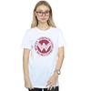 DC Comics Womens/Ladies Wonder Woman Beauty Strength Love Cotton Boyfriend T-Shirt