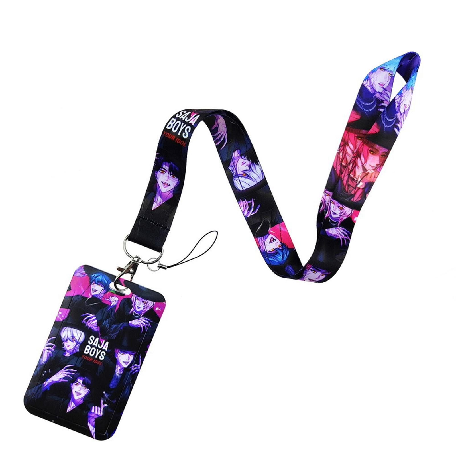 

Cartoon Phone Strap - Long Version ID Card Holder Neck Lanyard One Size