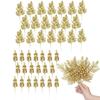 10Pcs Artificial Berry Bouquet Christmas Decoration Xmas Tree Pendant Ornament for Home Room Decor New Year 2026 Gifts Accessory