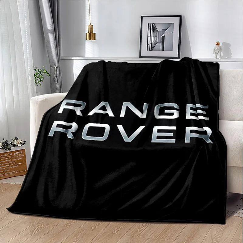 Luxurious HD Fashion Trend Sports Car L-LAND ROVER Logo Blanket - Perfect for Children as Gift Sofa Bed Office Hotel Decor
