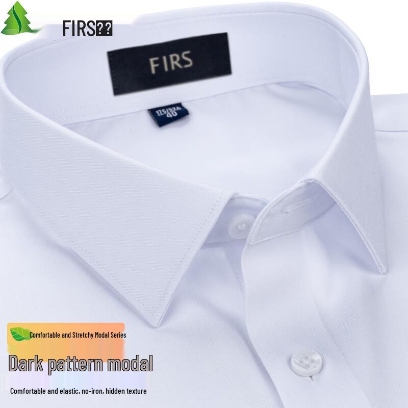 

Мужская эластичная рубашка с длинным рукавом из модала FIRS 40