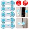 Kids Safety Door Lock Proof Cupboard Fridge Cabinet Prevent Clamp(1Pcs/5Pcs/10Pcs)