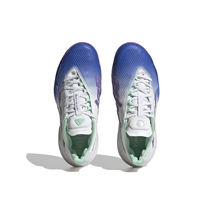Adidas Barricade Lucid Blue Violet Fusion Women Sneakers Pulse-Mint HP7417