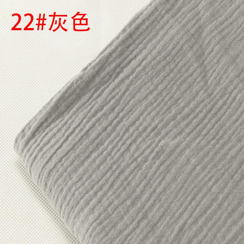Double-layer Gauze Fabric Soft Pure Cotton Cloth For Sewing Summer Clothes Dress Mosquito Proof Pants Handmade DIY 100*135cm