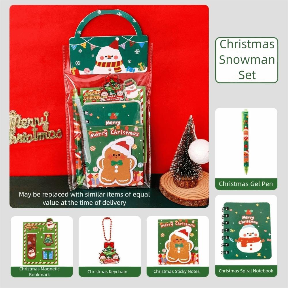 Christmas Theme Study Items Christmas Stationery Set Christmas Coil Notebook  Christmas Gifts