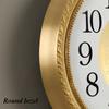 Brass Wall Clock Living Room Fashion Light Luxury Wall Watch Luxury Bedroom Silent Swing Clocks Entrance Decoration Ornaments