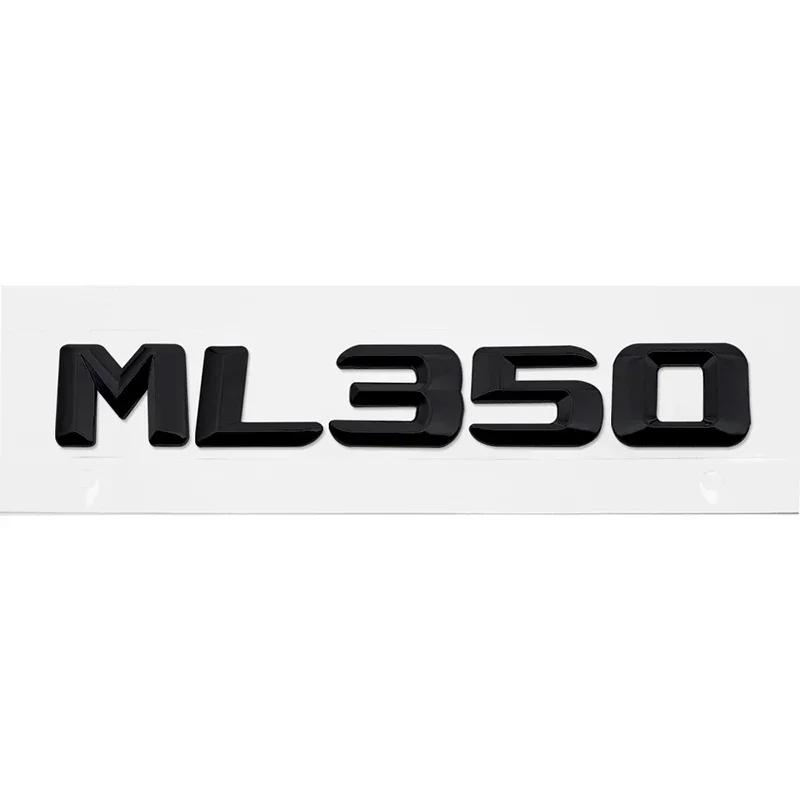 3D Metal ABS Car Trunk Sticker Letter Badge for Mercedes Benz Old Style ML55 ML63 ML250 ML300 ML320 ML350 ML400 ML430 Emblem ee05
