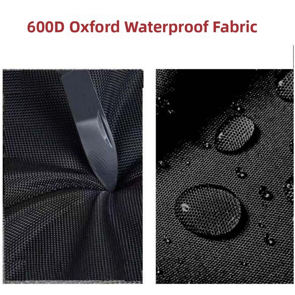 Black Travel Picnic Handbag Large Canvas Canopy Pole Bag Tent Storage Bag  Outdoor Supplies