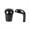 1PCS Carbon Fiber Look Gear Shift Knob Cover Trim For Toyota Camry 2018-2024