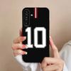 Für N-Neymar Fußball 10 Handyhülle Für Samsung S25,24,23,22,21,S20,Ultra,Plus,FE Schwarze Weiche Hülle