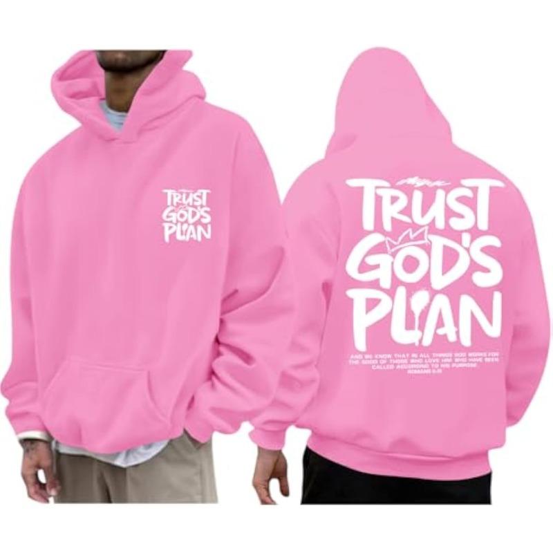 Christian Hoodies for Men Jesus Hoodie Religious God Sweatshirts Faith Bible Verse Sweatshirt Inspirational Pullover