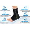 Sports Ankle Brace Compression Strap Sleeves Support 3D Weave Elastic Bandage Foot Protective Gear Gym Fitness Ankle