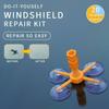 Car Glass Repair Kit With Uv Curing Light For Crack Fixing And Diy Restoration