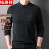 Men's Pure Wool Round Neck Sweater