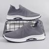 Men's Casual Walking Shoes Lightweight Breathable Knitted Mesh Running Shoes Slip On Tennis Sneakers Comfortable Gym Athletic Workout Shoes for Men