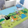 Cute Cartoon Les Barbapapa Floor Mat Nordic Style Home Doormat Bathroom-Toilet Mats Bedroom Hotel Decor Mat